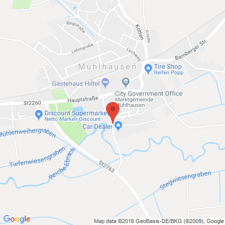 Kartenansicht AVIA Tankstelle