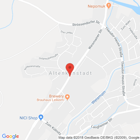 Kartenansicht Aral Tankstelle Ewald Pechwitz