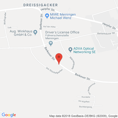 Kartenansicht Walther Tankstelle