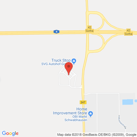 Kartenansicht Shell Autohof