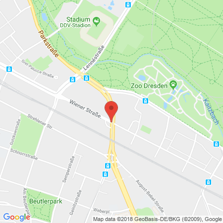 Kartenansicht Total Station