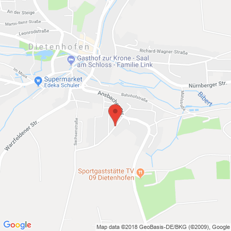 Kartenansicht Auto Feistkorn