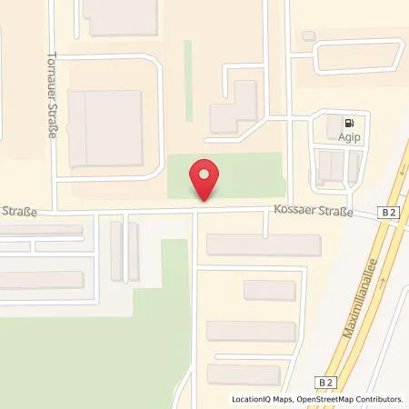 Karte Agip Service Station Schugk