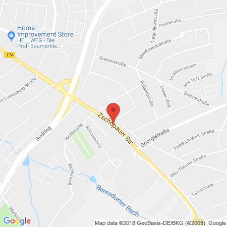 Kartenansicht Total Station