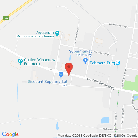 Kartenansicht Aral Tankstelle