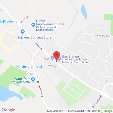 Kartenansicht Shell Station