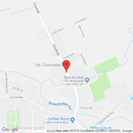 Kartenansicht OIL! Tankstelle