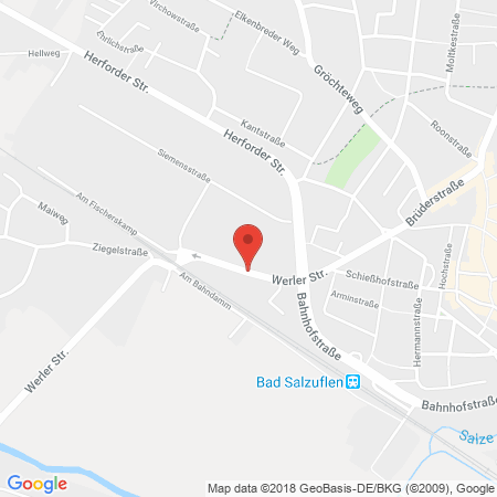 Kartenansicht ARAL Tankstelle Stefan Hachmeister