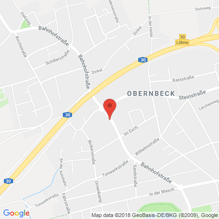 Kartenansicht AVIA Station