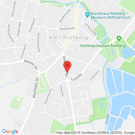 Kartenansicht Aral Tankstelle Kraft