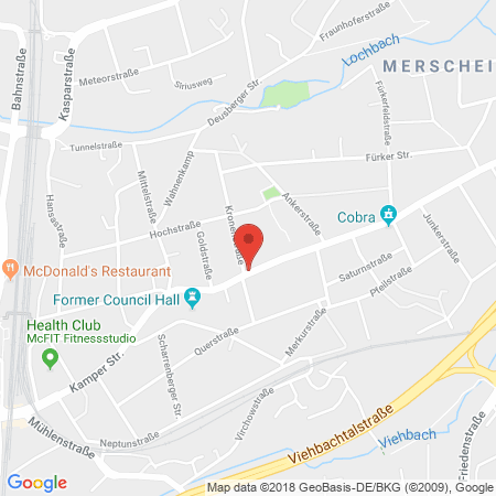 Kartenansicht Eller Montan Station, Helmut Wegener