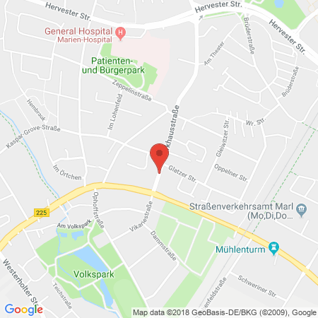 Kartenansicht Star Tankstelle