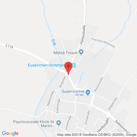 Kartenansicht Tankstelle Hilger