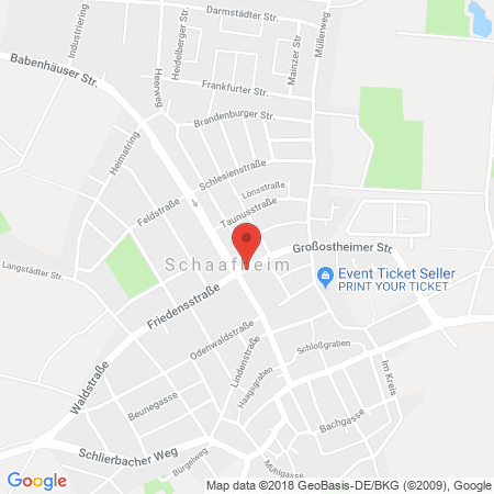 Kartenansicht Classic Tankstelle