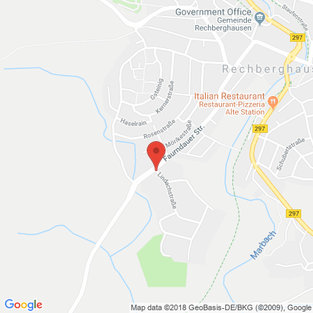 Kartenansicht Autohaus Staudenmayer