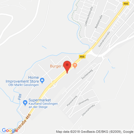 Kartenansicht Shell Station Matthias Dobler