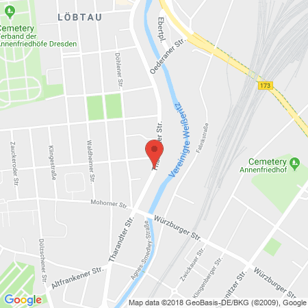 Kartenansicht Schöneich Auto-Service Freizeit Welt