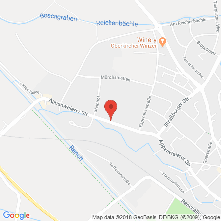 Kartenansicht AVIA Station Autohaus Reininger GmbH