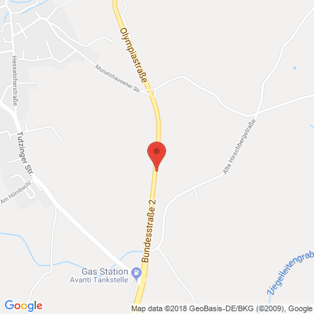 Kartenansicht Avanti 24 Tankstelle