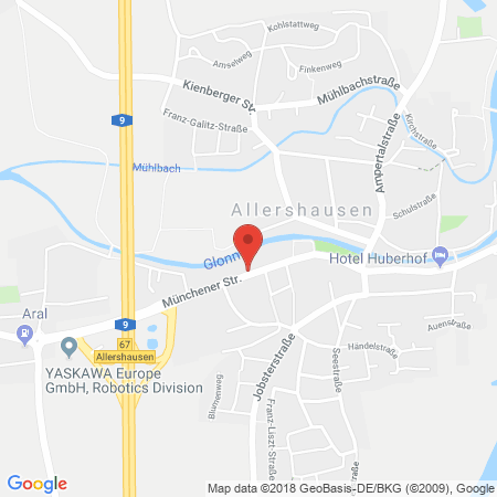 Kartenansicht OMV Station