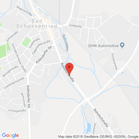 Kartenansicht Aral Station