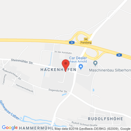 Kartenansicht ESSO-Autohof