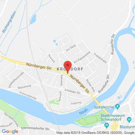 Kartenansicht Autohaus Burggraf