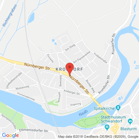 Kartenansicht Esso-Station Rothkegel