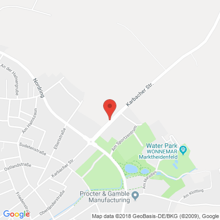 Kartenansicht HEM Tankstelle