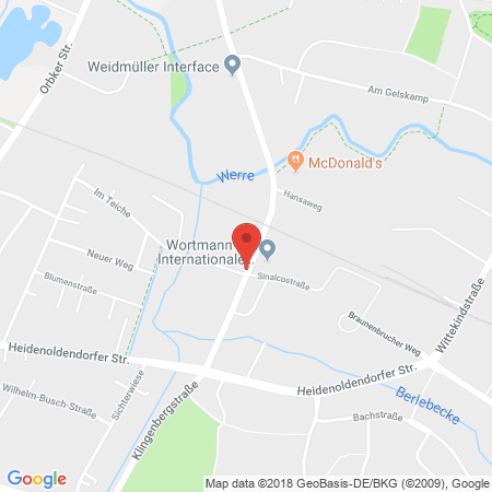 Kartenansicht Altekrüger&Jup GMBH