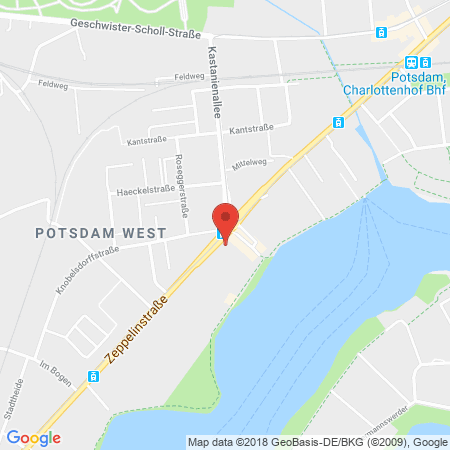 Kartenansicht JET Tankstelle