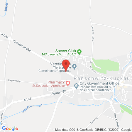 Kartenansicht Tankstelle Panschwitz Agrargenossenschaft Liebenau eG