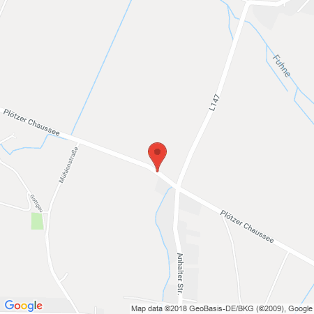 Kartenansicht GO Tankstelle Erbarth