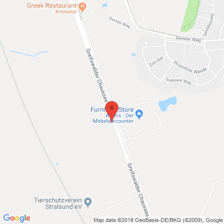 Kartenansicht Aral Tankstelle Inh. Harry Porsche