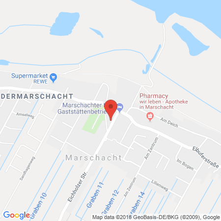 Kartenansicht Aral Tankstelle Autohaus Flindt GmbH