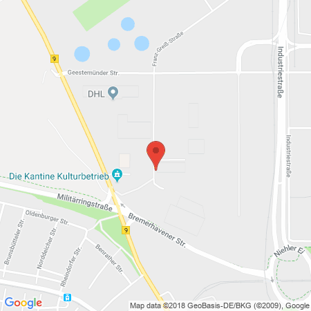 Kartenansicht Coelln Gas GmbH