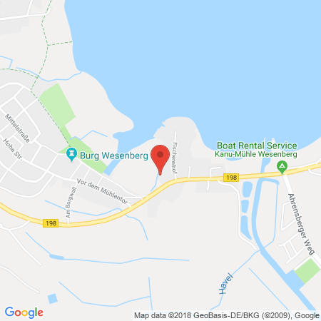 Kartenansicht Total Tankstelle