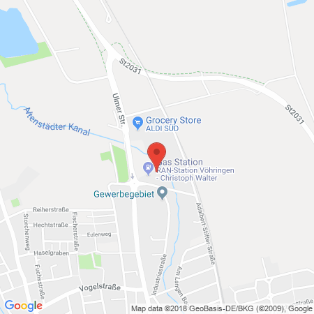 Kartenansicht RAN Tankstelle