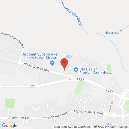 Kartenansicht Aral Tankstelle T. Kalter