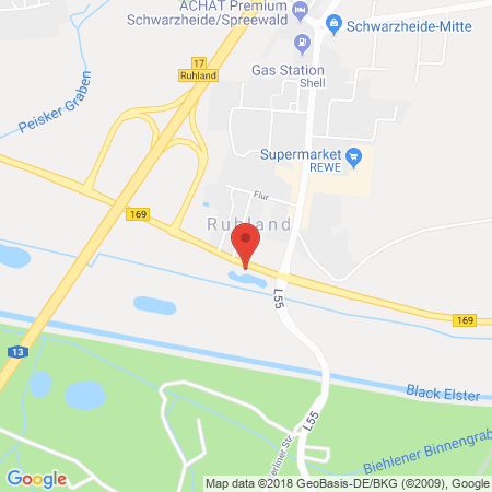 Kartenansicht Autohaus Honda-Hermann