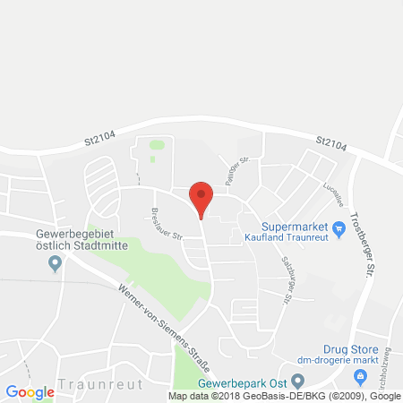 Kartenansicht Freie Tankstelle & Getränkemarkt Maringer