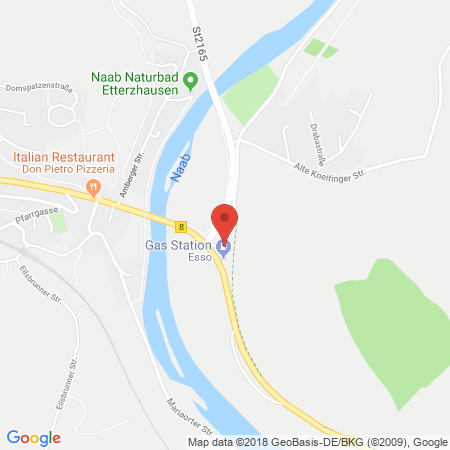 Kartenansicht Esso-Tankstelle Petra Ederer