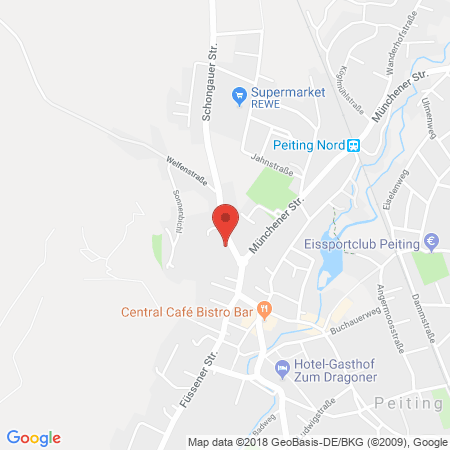 Kartenansicht Aral-Tankstelle