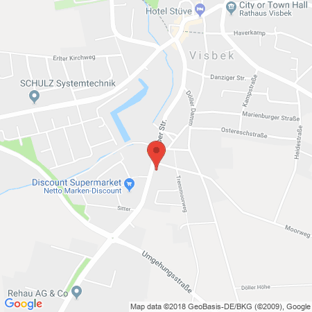 Kartenansicht FELTA Tankstelle