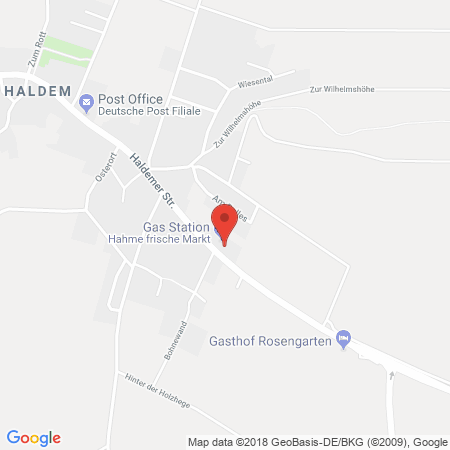 Kartenansicht Servicehaus Stemwede GmbH