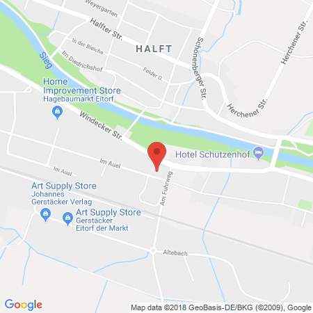 Kartenansicht TAMOIL Tankstelle