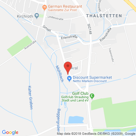 Kartenansicht Aral Tankstelle Aumer