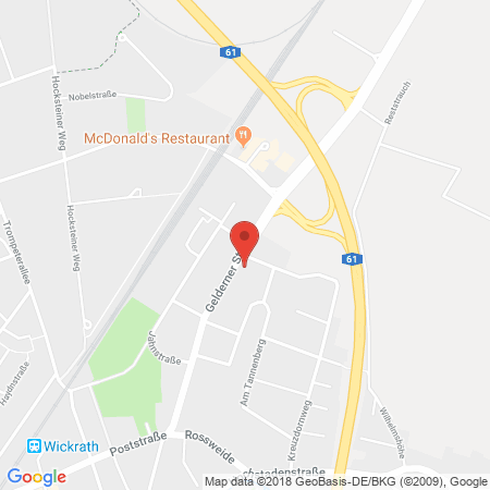 Kartenansicht Esso Station Harald Günter