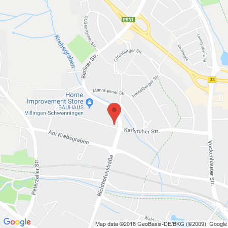 Kartenansicht Classic Tankstelle Reiner Merz