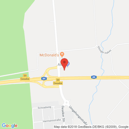 Kartenansicht Aral Tankstelle (LPG der Aral AG)